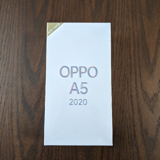 【新品未開封】 OPPO  A5  2020 64GB グリーン オッポ