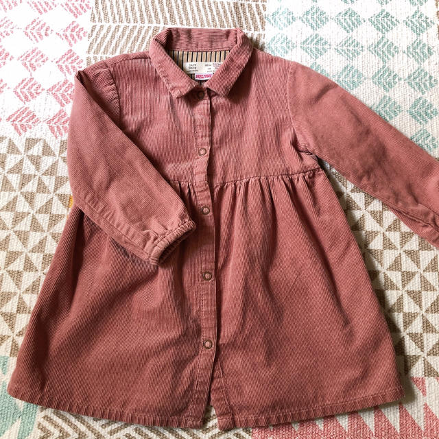 ZARA KIDS(ザラキッズ)のZARA baby コーデュロイワンピース 86 キッズ/ベビー/マタニティのベビー服(~85cm)(ワンピース)の商品写真