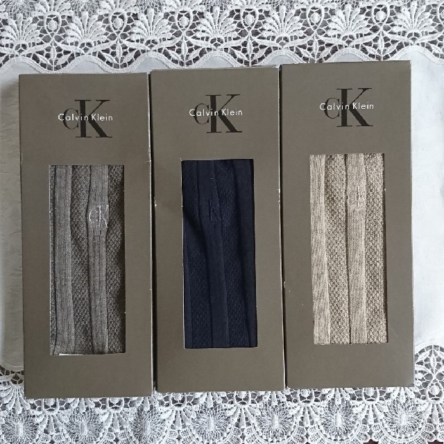 Calvin Klein(カルバンクライン)のカルバン・クライン紳士靴下  3枚 メンズのレッグウェア(ソックス)の商品写真