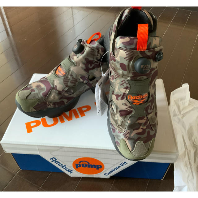 リーボックINSTAPUMP FURY CAMO ポンプフューリー カモ