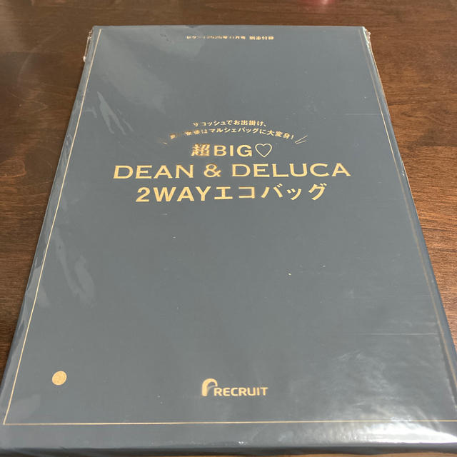 DEAN & DELUCA(ディーンアンドデルーカ)のゼクシィ11月号付録　DEAN &DELUCA 2way エコバッグ レディースのバッグ(エコバッグ)の商品写真