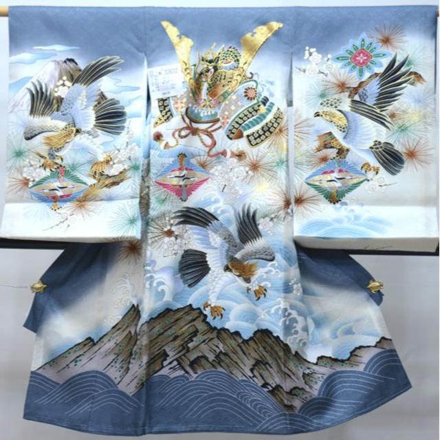 数量限定セール お宮参り 産着 NO33632 グレー 金刺繍 豪華絢爛 のしめ 正絹 男児 お宮参り用品 数量限定セール お宮参り 産着 NO33632 グレー 金刺繍 豪華絢爛 のしめ 正絹 男児 お宮参り用品