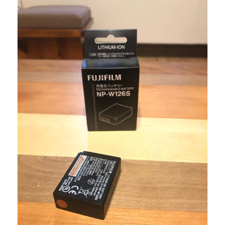 フジフイルム(富士フイルム)の富士フイルム　FUJIFILM NP-W126S バッテリー　3個(バッテリー/充電器)