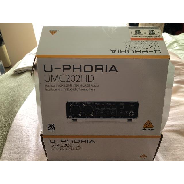 behringer U-PHORIA UMC202HD 楽器のDTM/DAW(オーディオインターフェイス)の商品写真