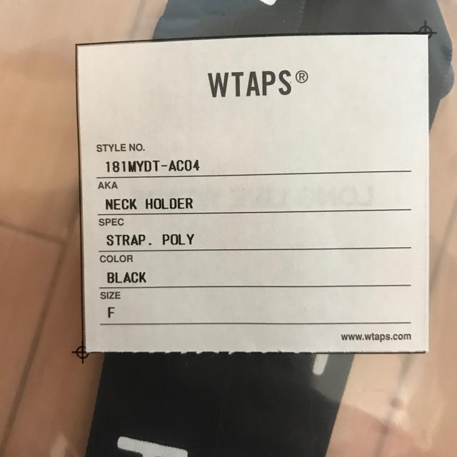 W)taps(ダブルタップス)のWTAPS NECK HOLDER メンズのファッション小物(キーホルダー)の商品写真