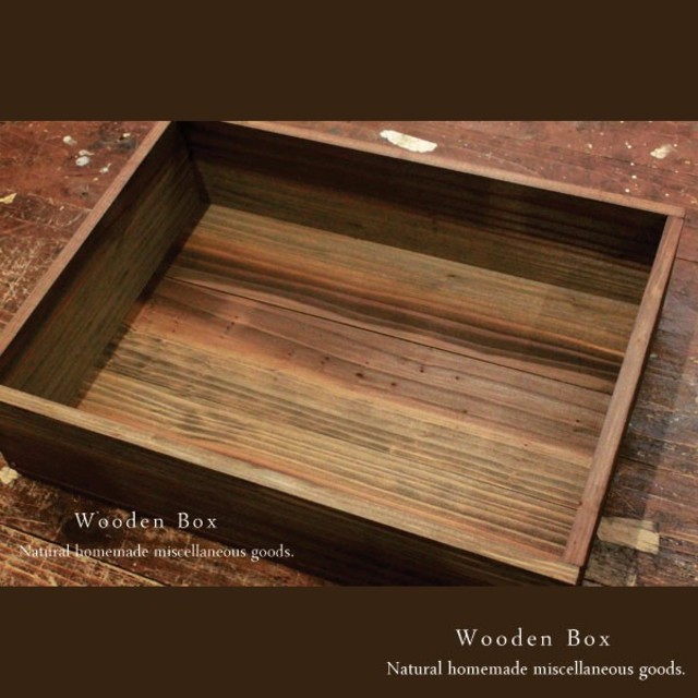 ☆3点セット☆ハンドメイド  ボックス  木製箱 ウォルナット ハンドメイドのインテリア/家具(家具)の商品写真