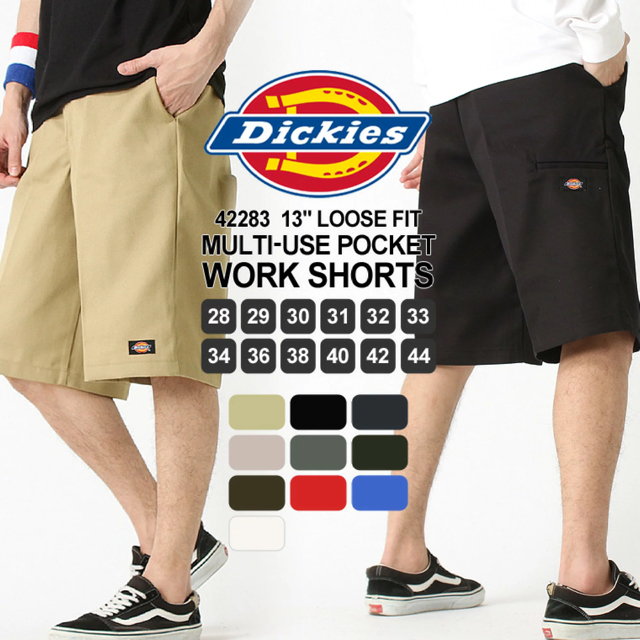 Dickies(ディッキーズ)のディッキーズ 28 レッド メンズのパンツ(ショートパンツ)の商品写真