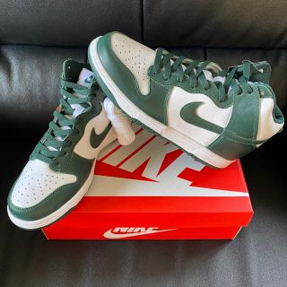 ナイキ(NIKE)のNIKE DUNK HI "PRO GREEN"(スニーカー)