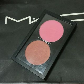 マック(MAC)の【本日限定値引き】MAC チーク 2色セット  プロパレット 貴重✨(チーク)