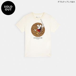 コーチ Coach ディズニー Tシャツ レディース 半袖 の通販 31点 コーチのレディースを買うならラクマ