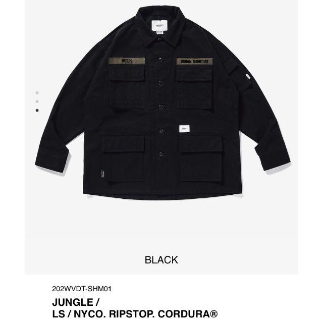 M 20AW WTAPS JUNGLE / LS / NYCO. RIPSTOPトップス