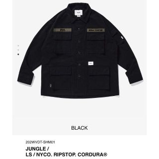 ダブルタップス(W)taps)のM 20AW WTAPS JUNGLE / LS / NYCO. RIPSTOP(シャツ)