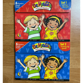 Dr Maggie's Phonics Readers,Set 1,2(洋書)