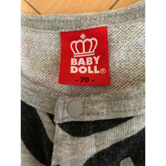 BABYDOLL(ベビードール)の【年末sale】BABY DOLL  ロンパース キッズ/ベビー/マタニティのベビー服(~85cm)(ロンパース)の商品写真