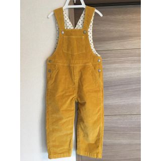 プチバトー(PETIT BATEAU)のPETIT BATEAU プチバトー　コーデュロイサロペット(パンツ)