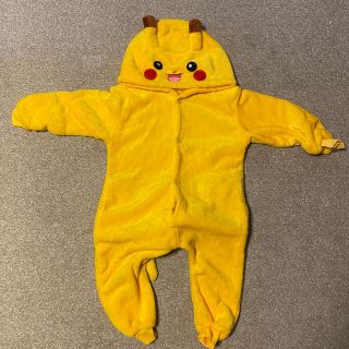 ポケモン(ポケモン)のピカチュウ　コスチューム　サイズ100 ハロウィン(衣装)