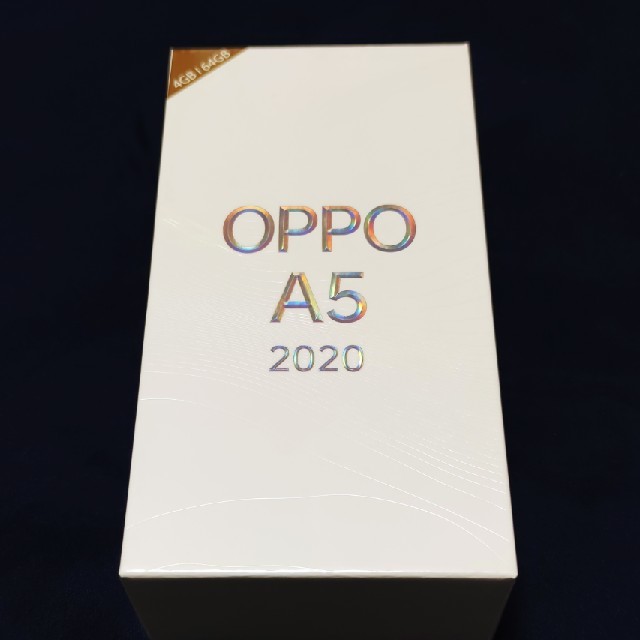 新品未開封 一括購入 OPPO A5 2020 64GB BLUE モバイル