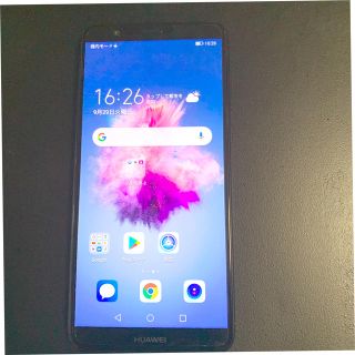 アンドロイド(ANDROID)のHUAWEI nova lite2  ブラック(スマートフォン本体)