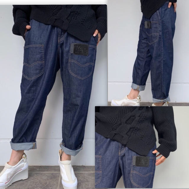 美品】メルシーボークー Leeコラボパンツ 完売品 サイズ3 驚きの価格