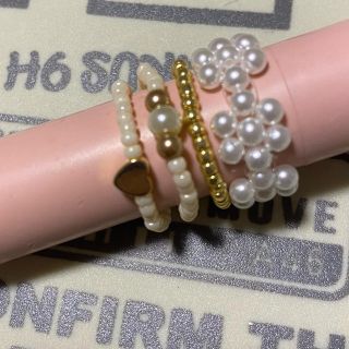 💍ビーズリングセット💍(リング)