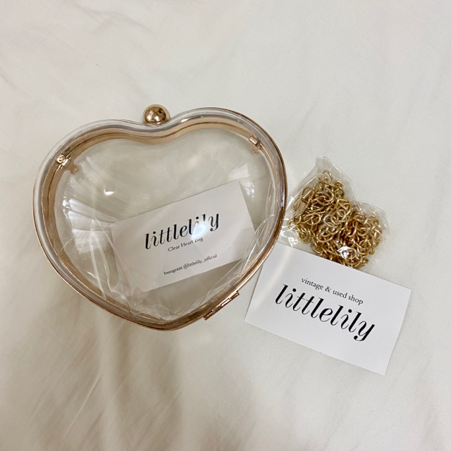 Lochie(ロキエ)のlittle lily clear heart bag レディースのバッグ(ショルダーバッグ)の商品写真