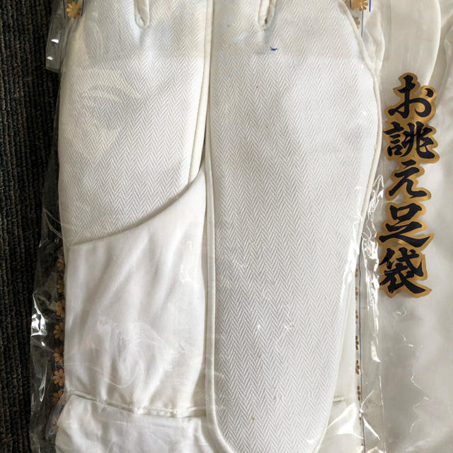 白足袋、23センチ、三足 レディースの水着/浴衣(和装小物)の商品写真