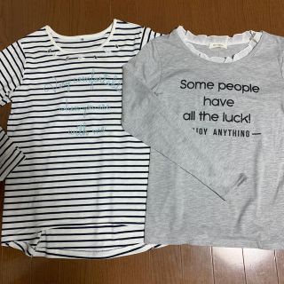 エムシーシスター(Mc Sister)の女児長袖Tシャツ160 2枚セット❗️MC sister未使用(Tシャツ/カットソー)