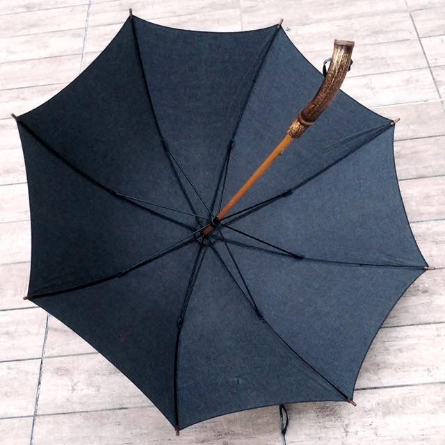 45rpm(フォーティーファイブアールピーエム)の45rpm✨フォーティーファイブアールピーエ厶 インディゴ バンブー 藍染 長傘 レディースのファッション小物(傘)の商品写真