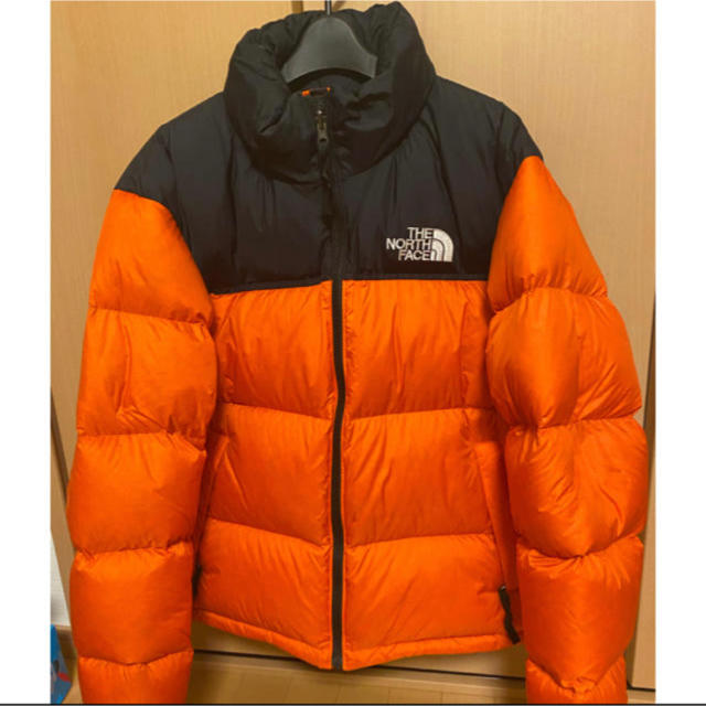 THE NORTH FACE(ザノースフェイス)のノースフェイス ヌプシ 1996レトロ オレンジ m メンズのジャケット/アウター(ダウンジャケット)の商品写真