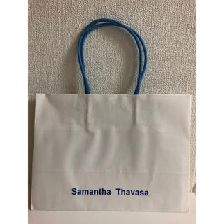 サマンサタバサ(Samantha Thavasa)のサマンサタバサ  白 ショップ袋 新品(ショップ袋)
