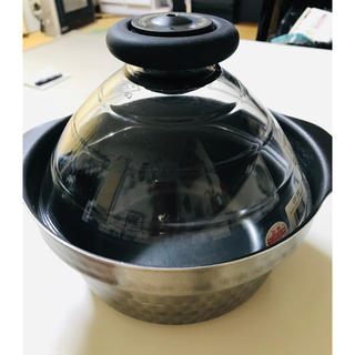 ハリオ(HARIO)のハリオ雪平　フタガガラスのIH対応ご飯窯(炊飯器)