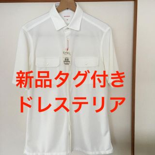 ドレステリア(DRESSTERIOR)の新品タグ付き！ドレステリア　高級マテリアル　鹿の子編みシャツ(シャツ)