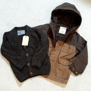 ザラキッズ(ZARA KIDS)のZARA BOYS ザラ ボーイズ ３才～４才 ２点セット (コート)