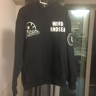 ヒステリックグラマー(HYSTERIC GLAMOUR)のWIND AND SEA × HYSTERIC GLAMOUR パーカーM(パーカー)