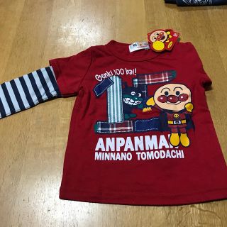 バンダイ(BANDAI)のアンパンマン　長袖Ｔシャツ(Tシャツ/カットソー)