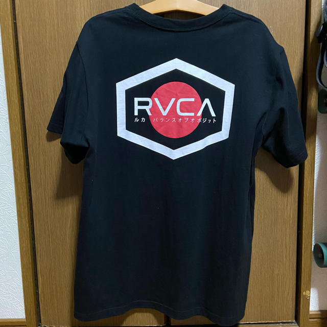 RVCA(ルーカ)の【RVCA】ロゴTシャツ　size:L【Black】 メンズのトップス(Tシャツ/カットソー(半袖/袖なし))の商品写真