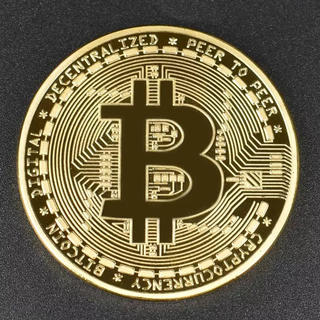 ビットコイン ゴルフ　マーカー グリーン　Bitcoin レプリカコイン　1枚(貨幣)