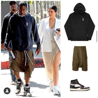 travis scott 着用 rick owens pods - サルエルパンツ