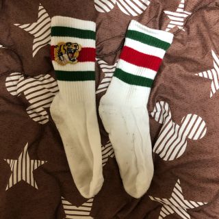 グッチ(Gucci)のGUCCIタイガーソックス(靴下/タイツ)