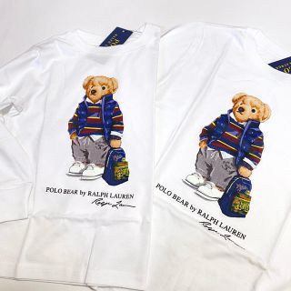 ポロラルフローレン(POLO RALPH LAUREN)の兄弟お揃いコーデにも☆新作 ラルフローレン 4T/110 ポロベアコットンTEE(Tシャツ/カットソー)