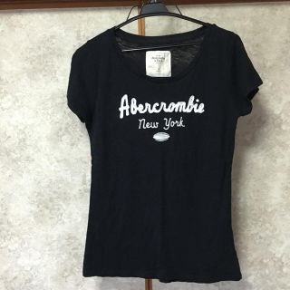 アバクロンビーアンドフィッチ(Abercrombie&Fitch)のアバクロ 黒Ｔシャツ(Tシャツ(半袖/袖なし))