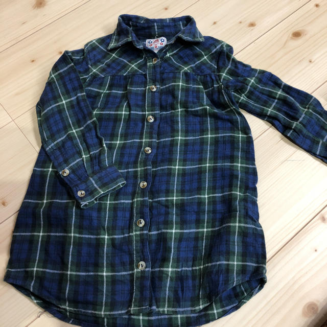 daddy oh daddy(ダディオーダディー)のDADDY OH DADDY☆チェックシャツ キッズ/ベビー/マタニティのキッズ服女の子用(90cm~)(Tシャツ/カットソー)の商品写真