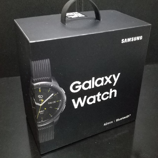 Galaxy(ギャラクシー)のGalaxy watch  42mm SM-R810 最新モデル メンズの時計(腕時計(デジタル))の商品写真