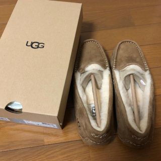 アグ(UGG)のUGG アグ　アンスレー　ブラウン　新品未使用(スリッポン/モカシン)