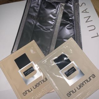 シュウウエムラ(shu uemura)の送料込💓LUNASOL shu uemura ファンデーション サンプル(サンプル/トライアルキット)