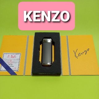 ケンゾー(KENZO)のKENZO ケンゾー ガスライター ターボ ブラックパール(タバコグッズ)