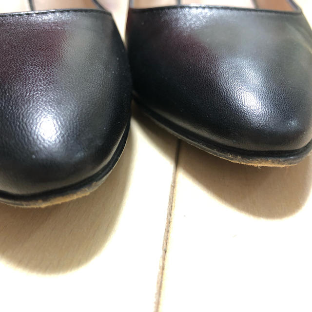 FABIO RUSCONI(ファビオルスコーニ)のコルソローマ9　ポインテッド　パンプス　黒 レディースの靴/シューズ(ハイヒール/パンプス)の商品写真