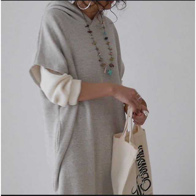 Plage(プラージュ)のargue FOODIE CAFTAN DRESS  (BAKE) レディースのワンピース(ロングワンピース/マキシワンピース)の商品写真