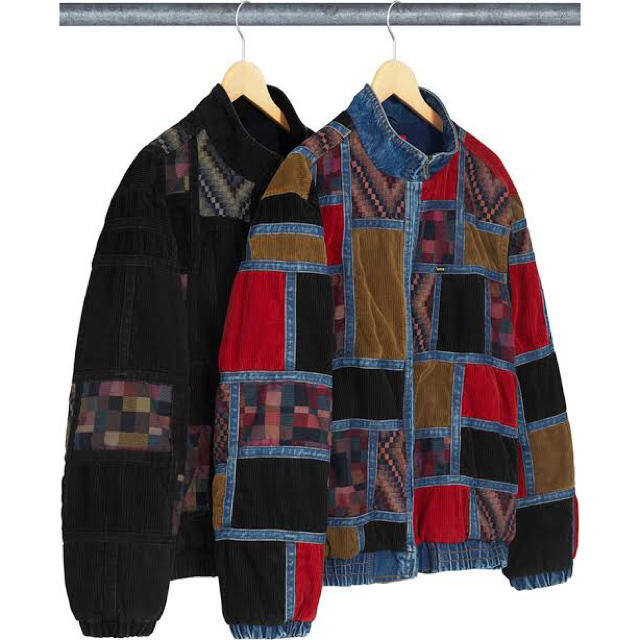 Supreme Corduroy Patchwork Denim Jacket - www.edxconsultores.com.br