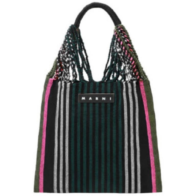 MARNI ハンモックバッグ グリーン
